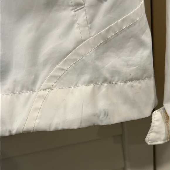 Columbia Women's White Hooded Windbreaker Jacket Size XS - Picture 4 of 10